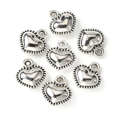 Tibetan Style Alloy Charms TIBE-Q050-163AS-LF-1