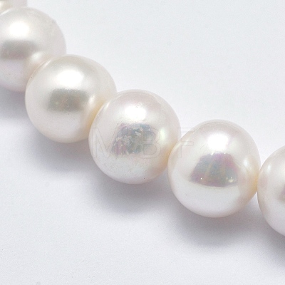 Natural Cultured Freshwater Pearl Beads Strands PEAR-F007-07-1