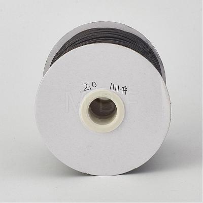 Eco-Friendly Korean Waxed Polyester Cord YC-P002-1mm-1111-1
