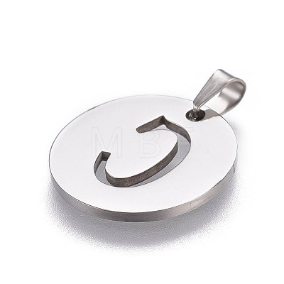 Non-Tarnish 201 Stainless Steel Pendants STAS-L221-33C-1