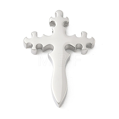 304 Stainless Steel Pendants STAS-K311-10G-P-1