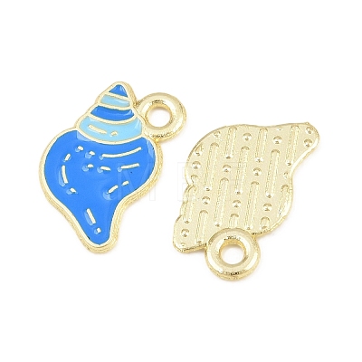 Ocean Alloy Enamel Pendants FIND-E057-02C-1