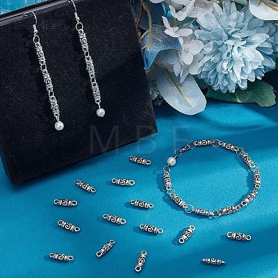 50Pcs Tibetan Style Alloy Connector Charms FIND-HY0001-14-1