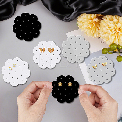 15Pcs 3 Colors Acrylic Earring Organizer Display Stands EDIS-WH20015-001-1