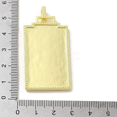 Brass Micro Pave Cubic Zirconia Pendant with Enamel KK-H458-02G-P01-1