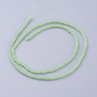 Imitation Jade Glass Beads Strands X-GLAA-G045-A11-1