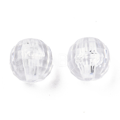 Transparent AS Plastic Beads TACR-T019-005-1