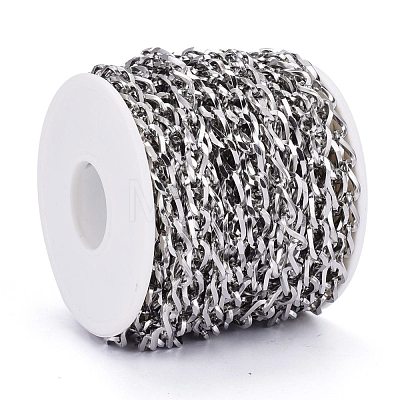 304 Stainless Steel Curb Chains CHS-P010-02P-1