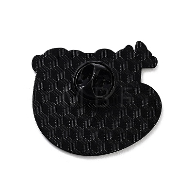 Black Alloy Brooches JEWB-C032-02EB-04-1