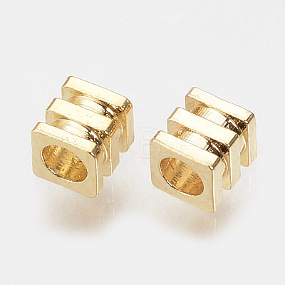 Brass Spacer Beads KK-Q735-55G-1