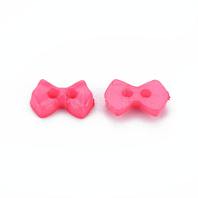 2-Hole Plastic Buttons BUTT-N018-028-1