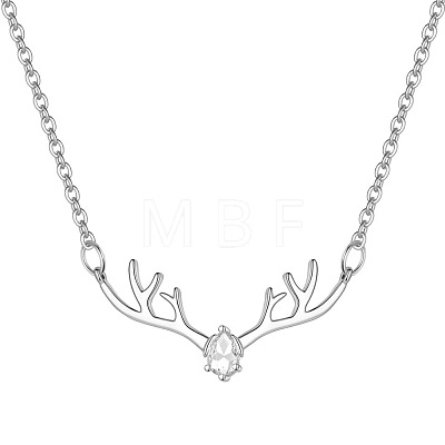 Deer Urn Ashes Pendant Necklace PW-WG78BFC-04-1