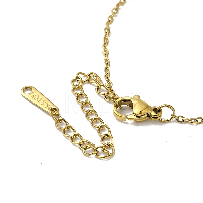 Brass Pendants Necklaces NJEW-K269-04G-1