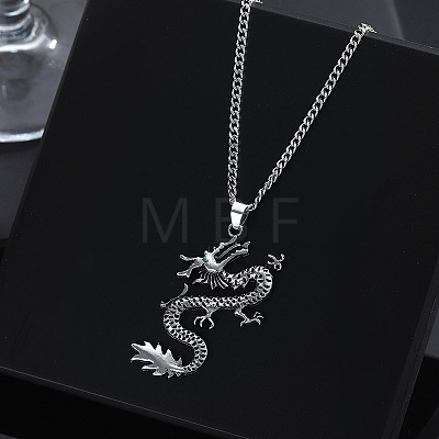 Vintage Alloy Pendant Necklaces WGC3CFA-02-1