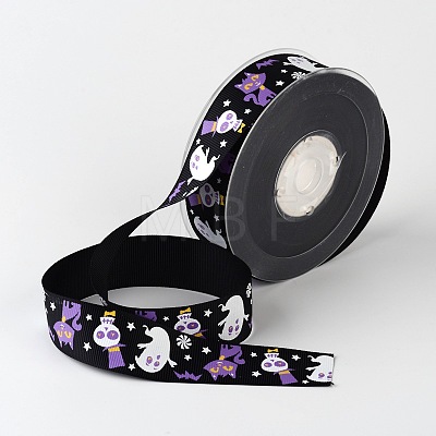 Grosgrain Ribbon For Halloween SRIB-D057-04-1