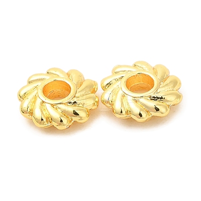 Eco-Friendly Alloy Spacer Beads LS-PALLOY-WH0109-02G-A-NR-1