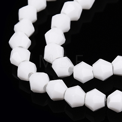 Opaque Solid Color Imitation Jade Glass Beads Strands X-EGLA-A039-P2mm-D15-1