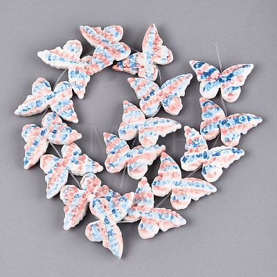 Handmade Porcelain Beads PORC-Q008-10-1