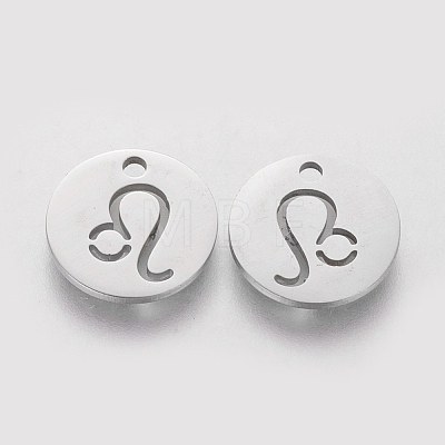 Non-Tarnish 304 Stainless Steel Charms STAS-Q201-T095-5-1