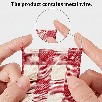 Grating Pattern Polyester Ribbon OCOR-GF0006-54-1