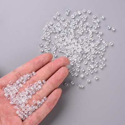 Glass Seed Beads SEED-US0003-4mm-101-1