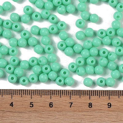 Opaque Acrylic Beads SACR-A007-01C-23-1