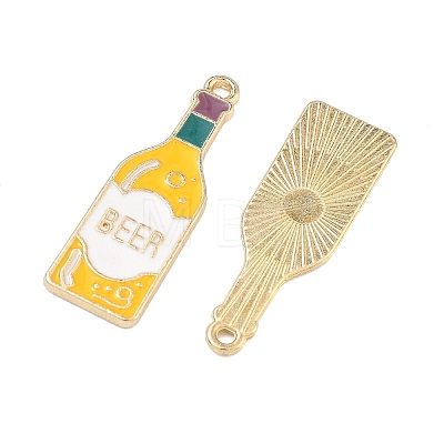 Alloy Enamel Pendants FIND-H020-01D-G-1