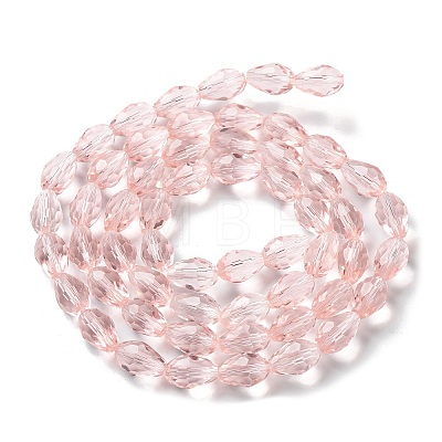 Glass Beads Strands LS-EGLA-E010-8x12mm-12-1