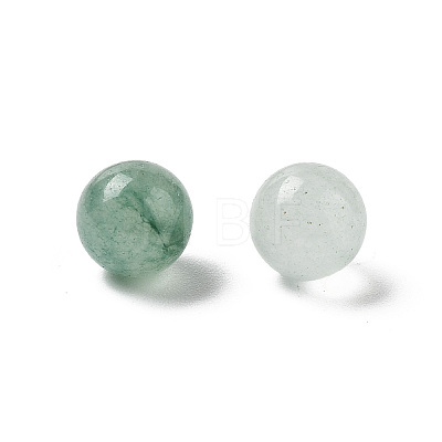 Natural Green Aventurine Sphere Beads G-P520-22-1