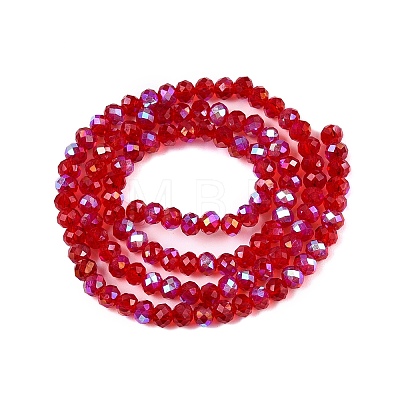 Electroplate Glass Beads Strands LS-EGLA-A044-T3mm-L01-1