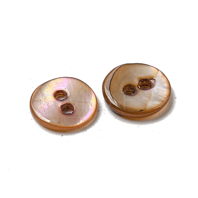 Freshwater Shell Buttons SHEL-C005-01A-01-1