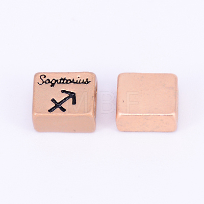 Alloy Enamel Beads ENAM-WH0049-16MG-08-1