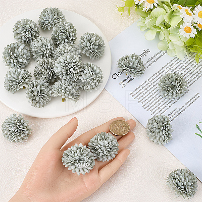 20Pcs Chrysanthemum Flower Ornaments AJEW-CN0003-07E-1
