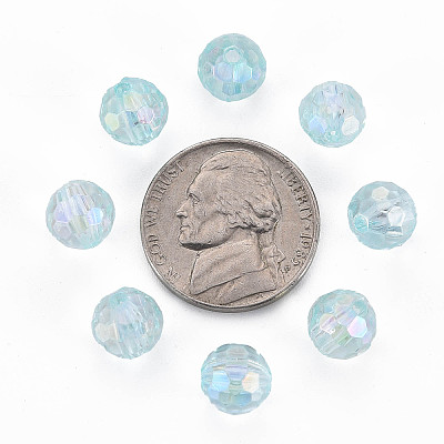 Transparent Acrylic Beads LS-MACR-S373-64-C04-1