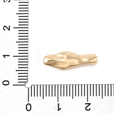 Nuggets Brass Beads KK-F889-01G-04-1