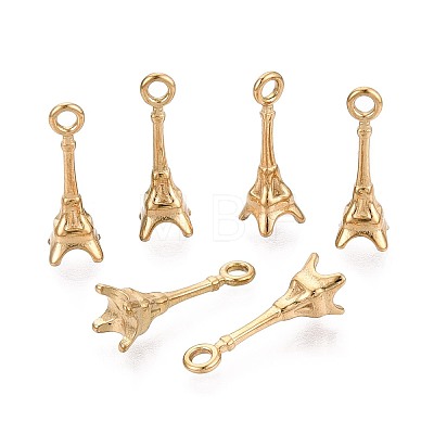 304 Stainless Steel Pendants STAS-T072-127G-1