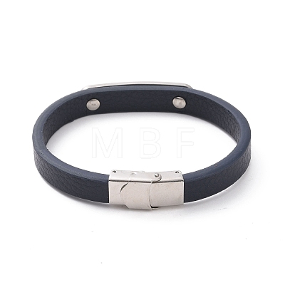 Microfiber Cord Bracelet BJEW-P275-17P-1