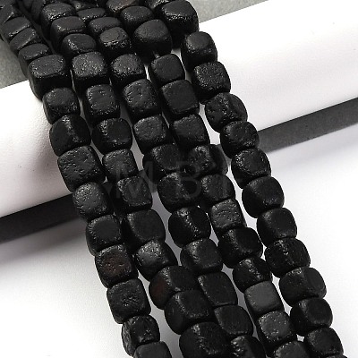 Natural Black Onyx Beads Strands G-G177-E16-02-1