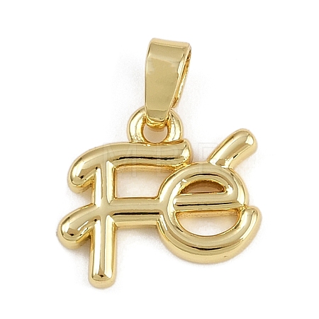 Brass Pendants LS-KK-Z123-22G-01-1