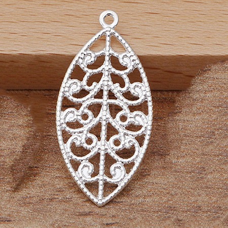 Brass Pendants KK-F928-04S-1