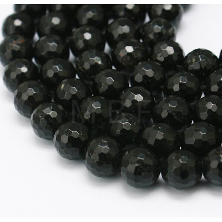 Natural Tourmaline Beads Strands G-H1602-8mm-1