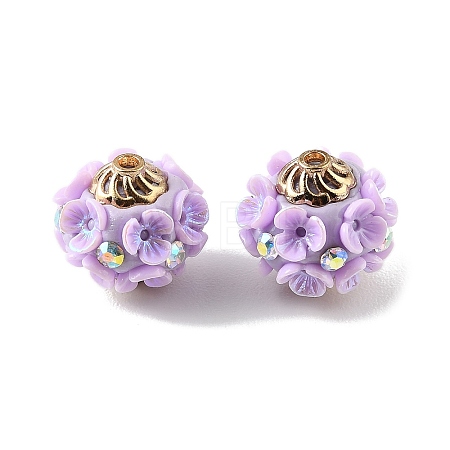 Handmade Polymer Clay Indonesia Beads PY-CBAAA14-12KCG-02-1