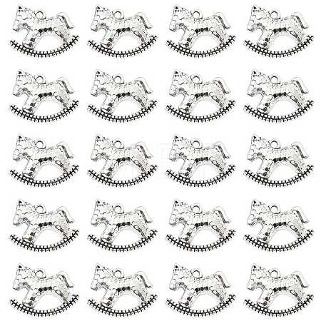 Tibetan Style Alloy Pendants FIND-FZC0006-002-1