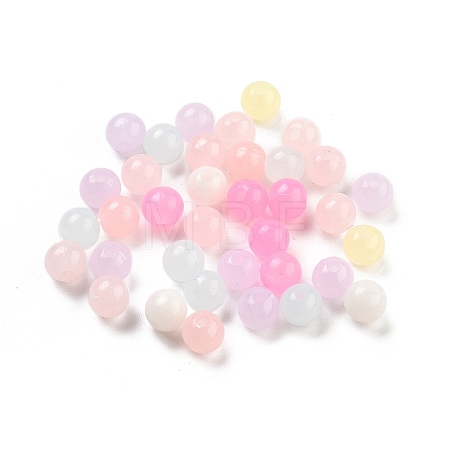 Imitation Jelly Plastic Beads KY-L082-01A-1