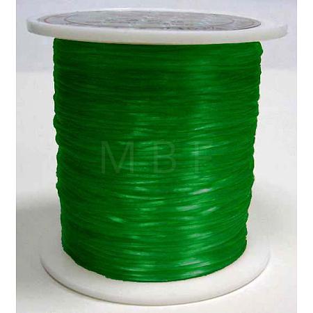 Flat Elastic Crystal String X-EW024-1-1