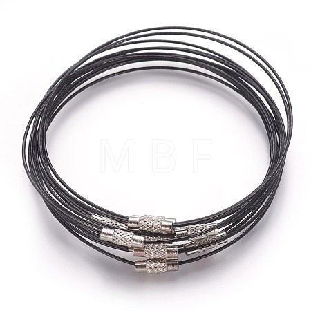 Steel Wire Bracelet Making TWIR-A001-1-1