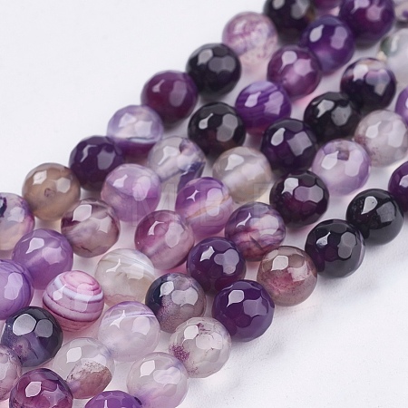 Natural Madagascar Agate Beads Strands G-N213A-61-1