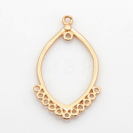 Brass Horse Eye Chandelier Component Links KK-M069-01G-1