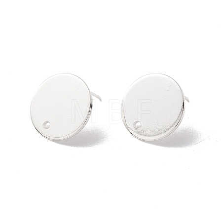201 Stainless Steel Stud Earring Findings STAS-P308-09C-S-1