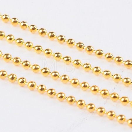 Iron Ball Bead Chains CHB001Y-G-NR-1